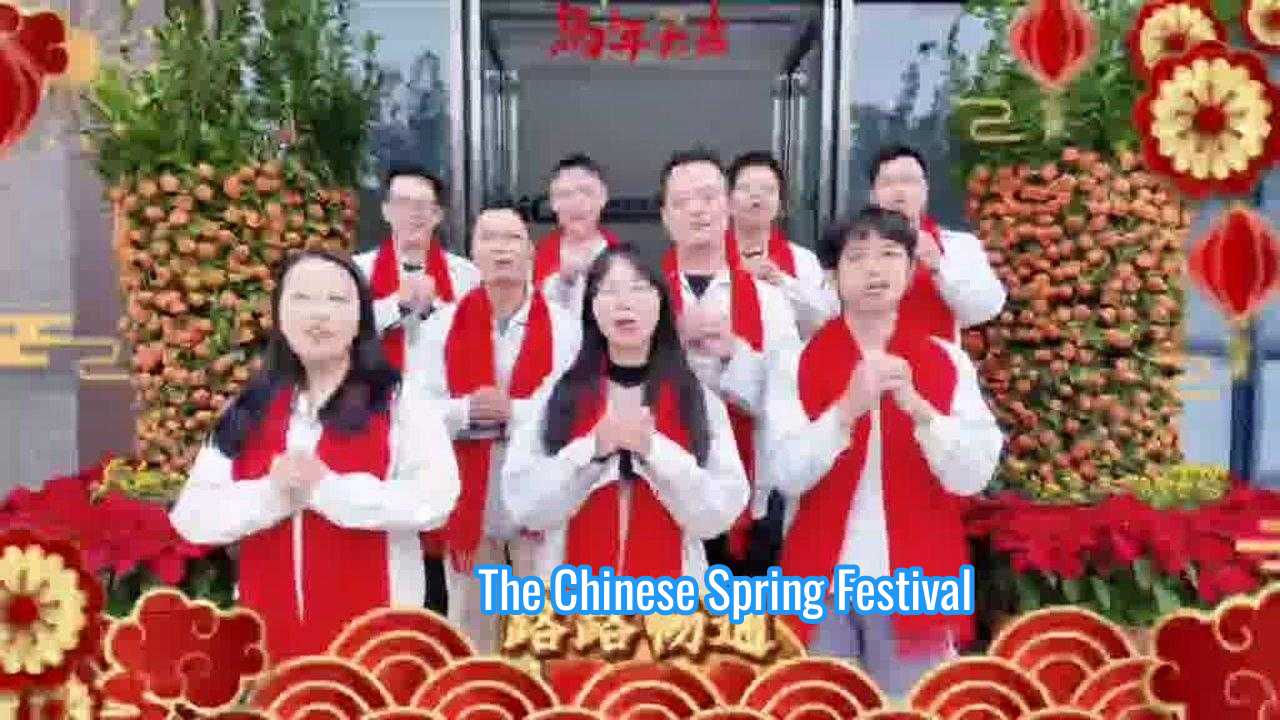 中国の午年の春節